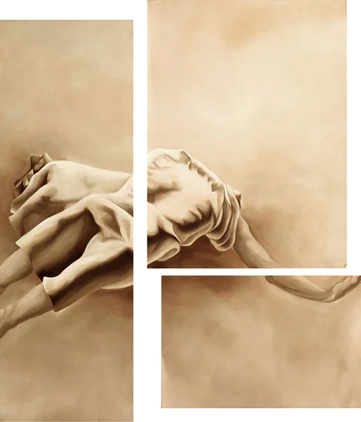 Bethany 40" x 30" Oil on multi canvases