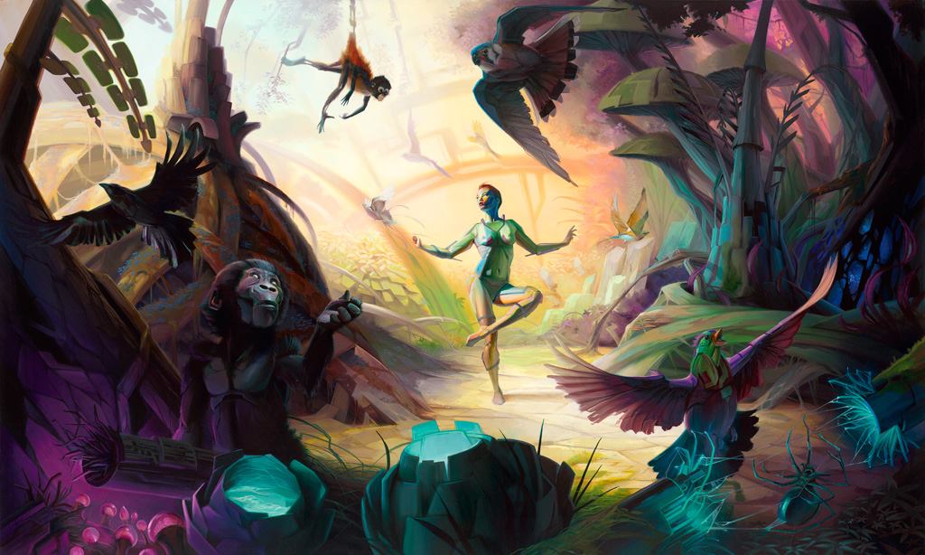 "Dogmatic Memories Transformed By Her Orchestra" - Steven Lopez