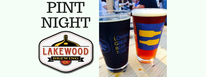 Lakewood Brewing Pint Night