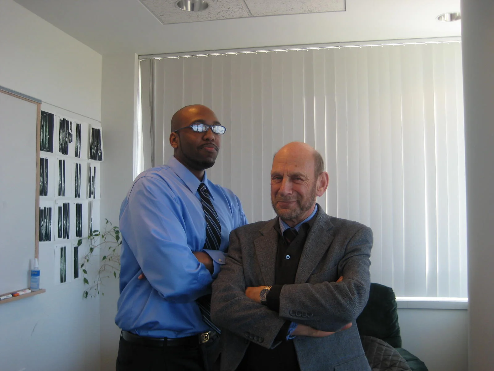 Art with PhD student Raj Stewart