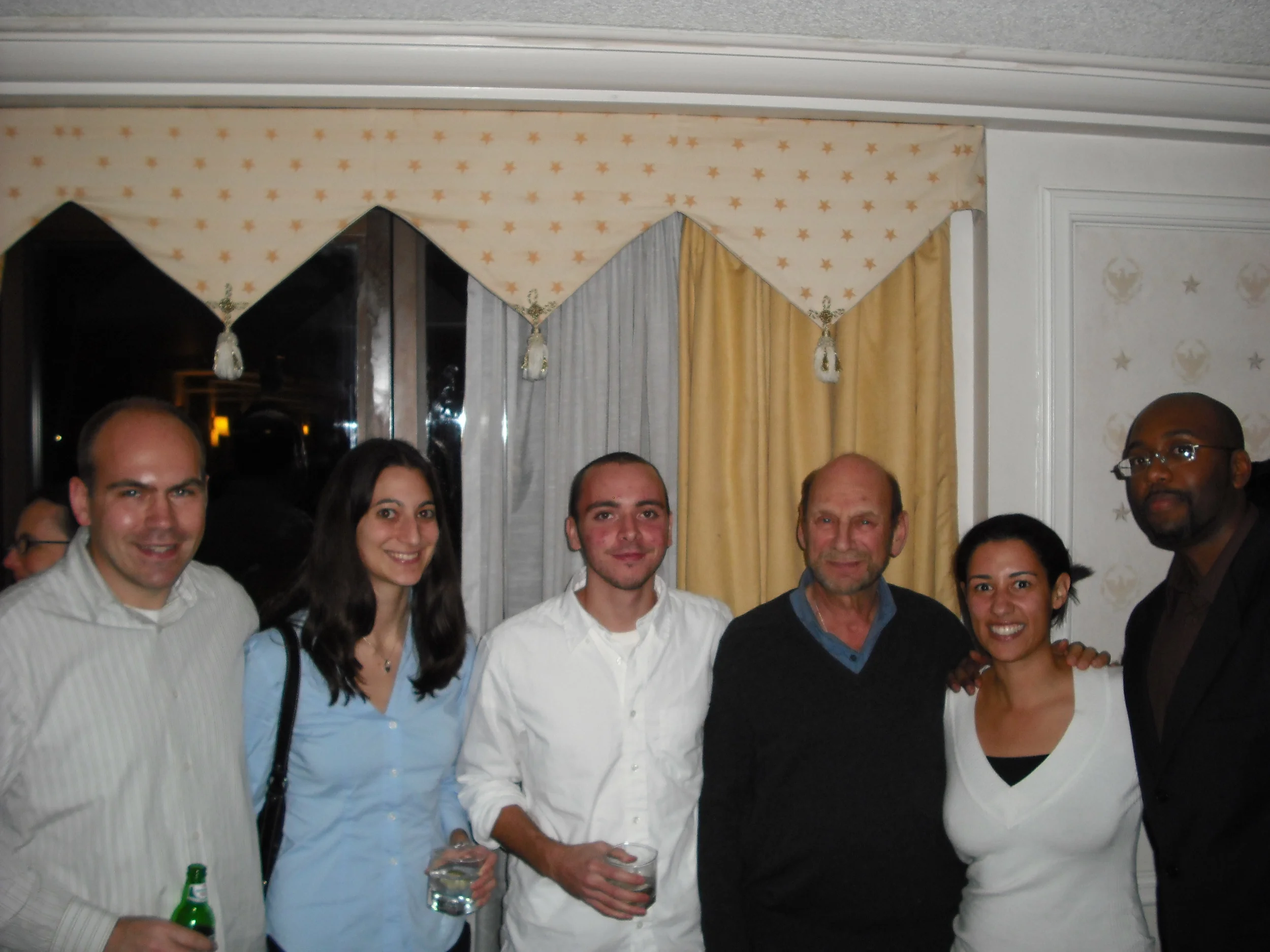 Lab dinner at a conference