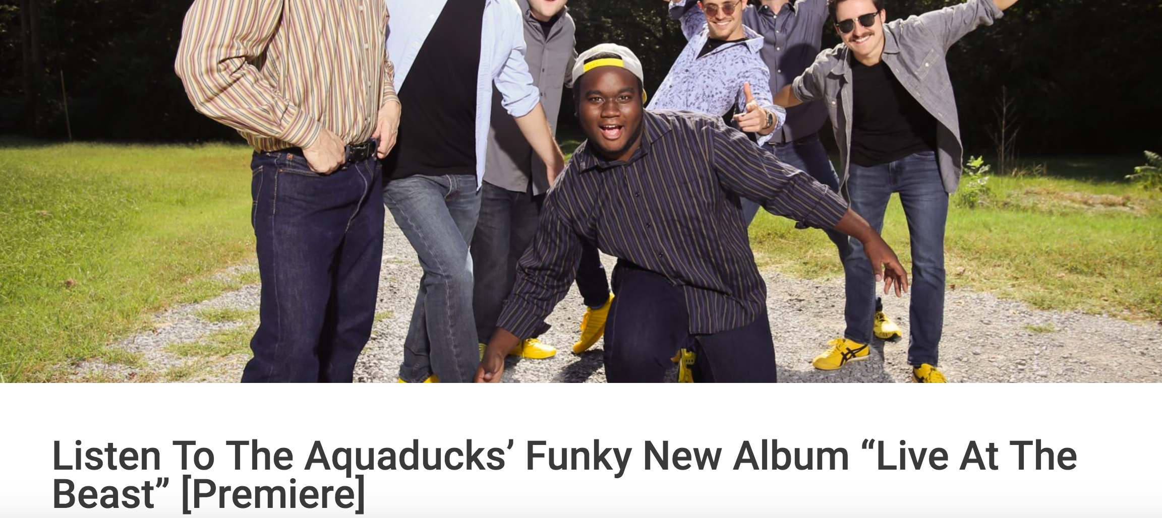 The Aquaducks "Live At The Beast" Premiere - Live For Live Music