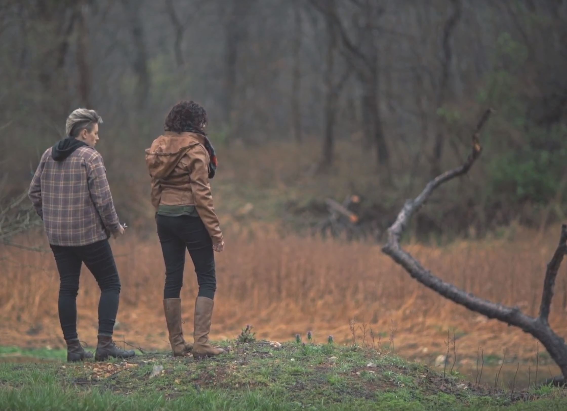 Hannah and Alissa of The Daily Fare in "Down by the River"