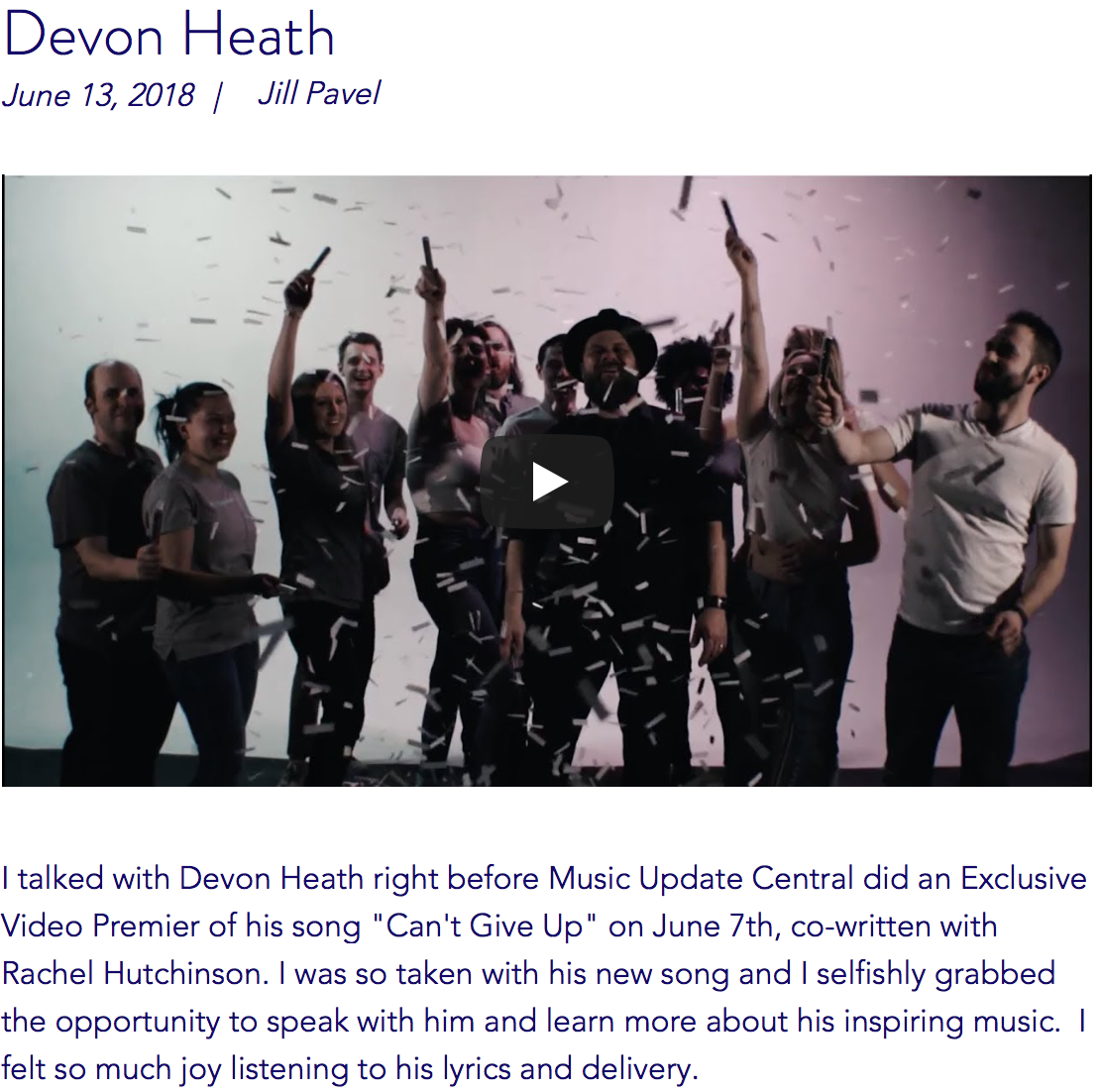 Music Update Central