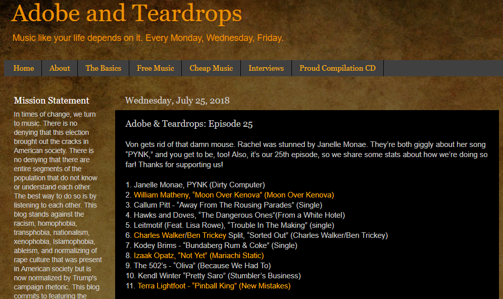 Adobe and Teardops (Podcast)