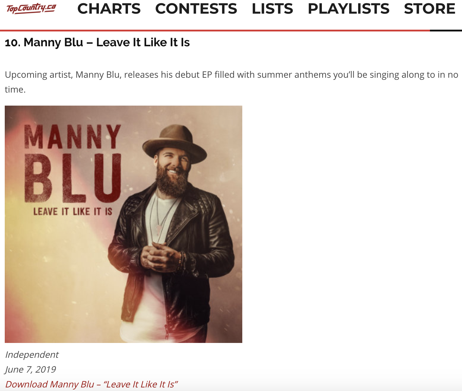Top Country