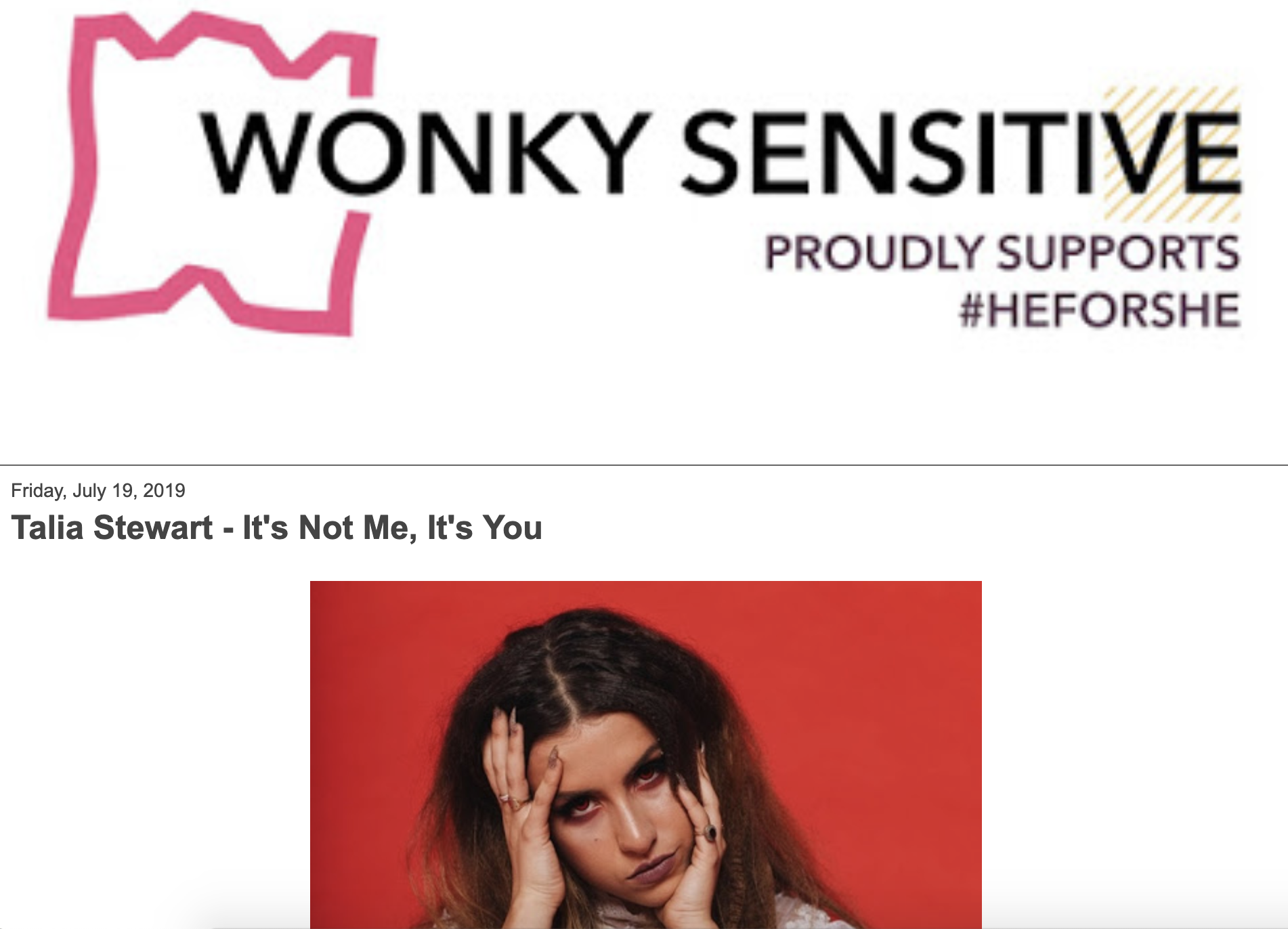 Wonky Sensitive
