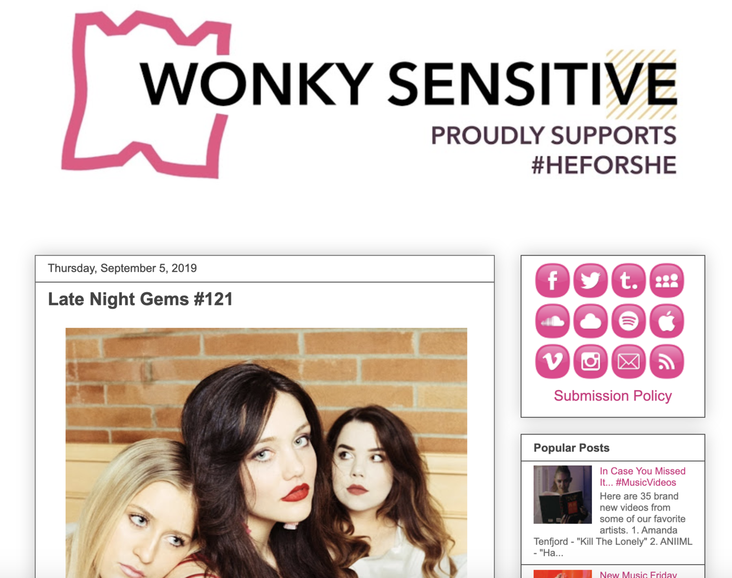 Wonky Sensitive