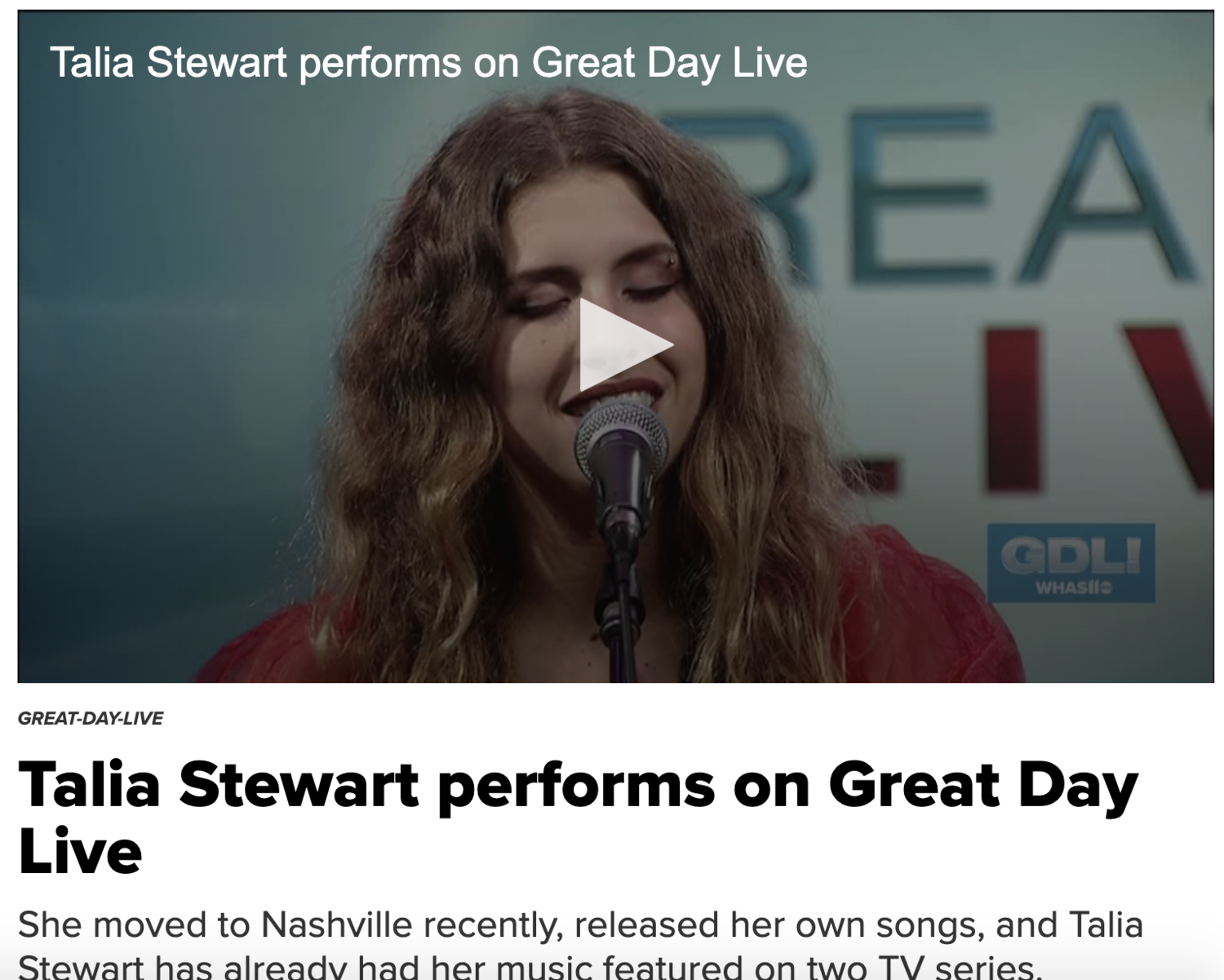 Great Day Live
