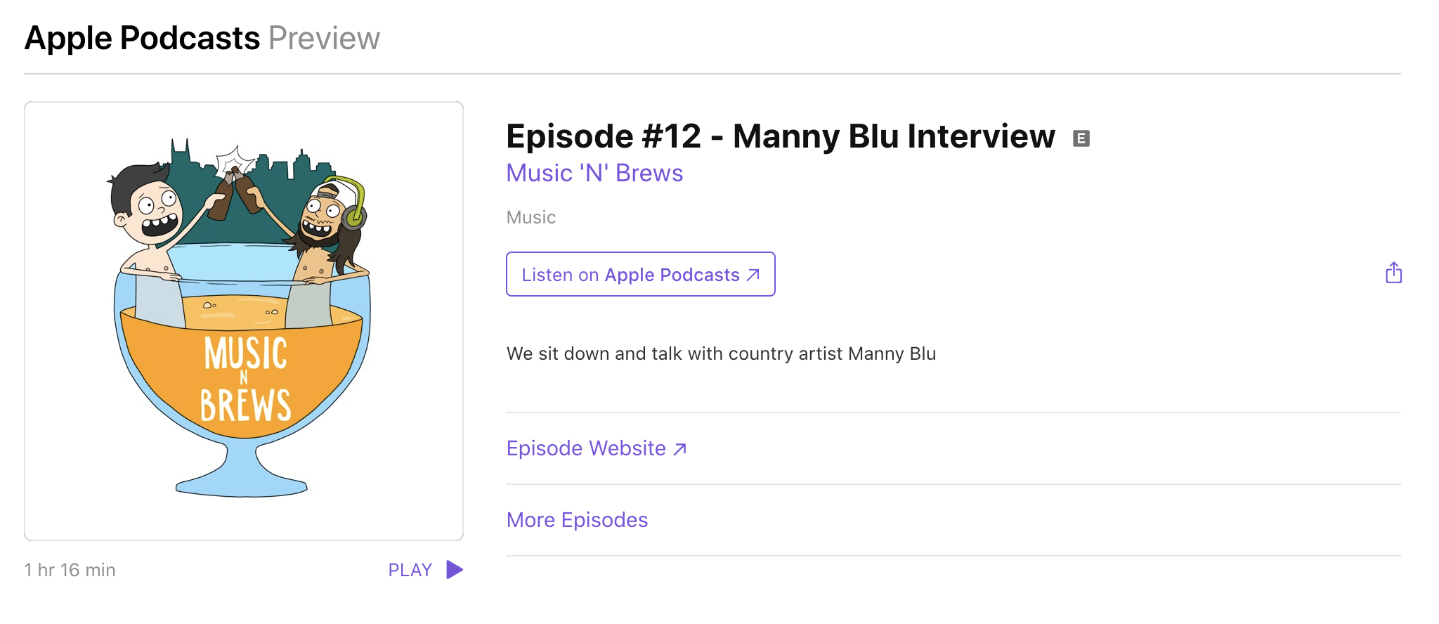 Music 'n' Brews Podcast