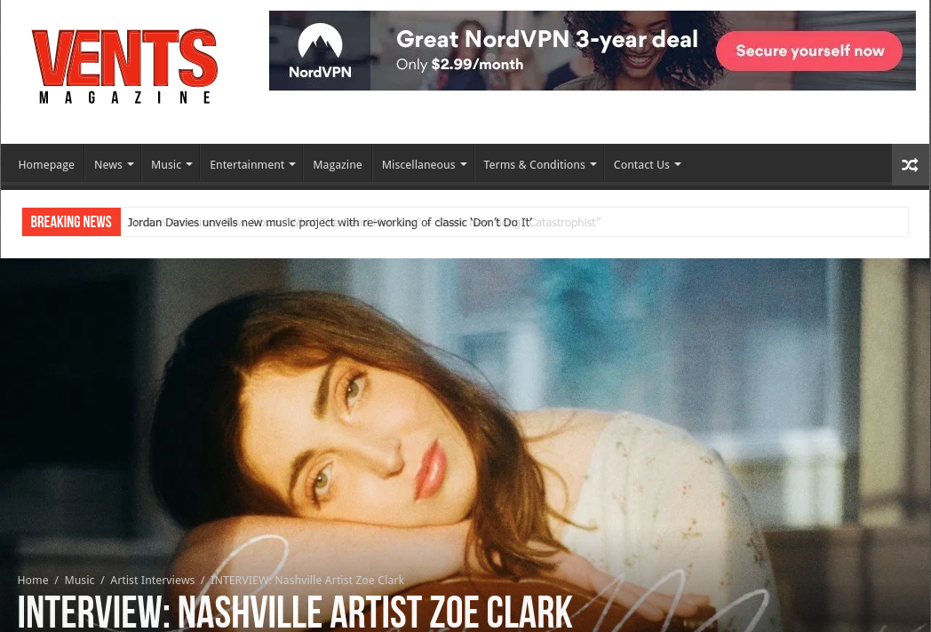 VENTS MAGAZINE