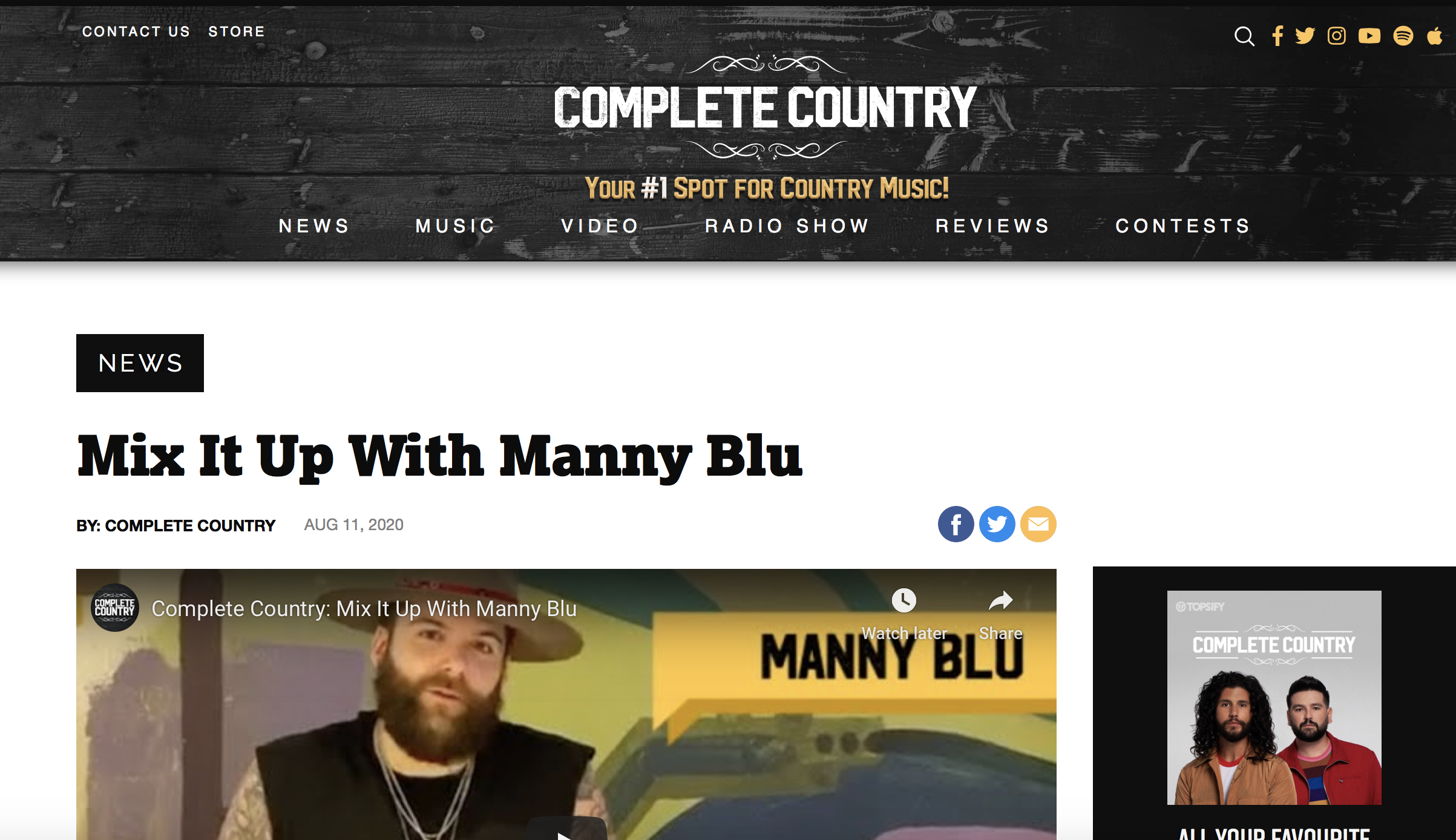Complete Country: Mix It Up