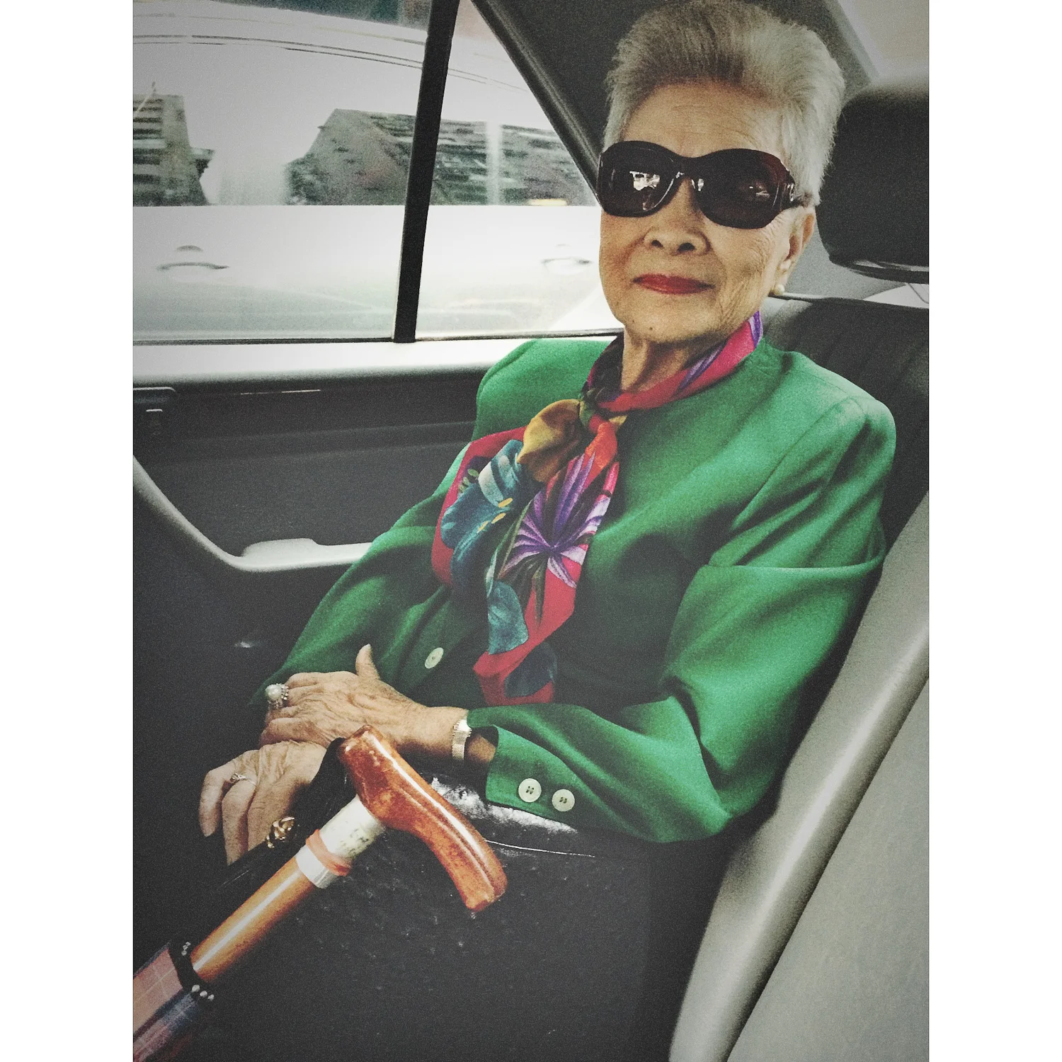 Mister's grandmother, the most fabulous 94 year old, ever. 