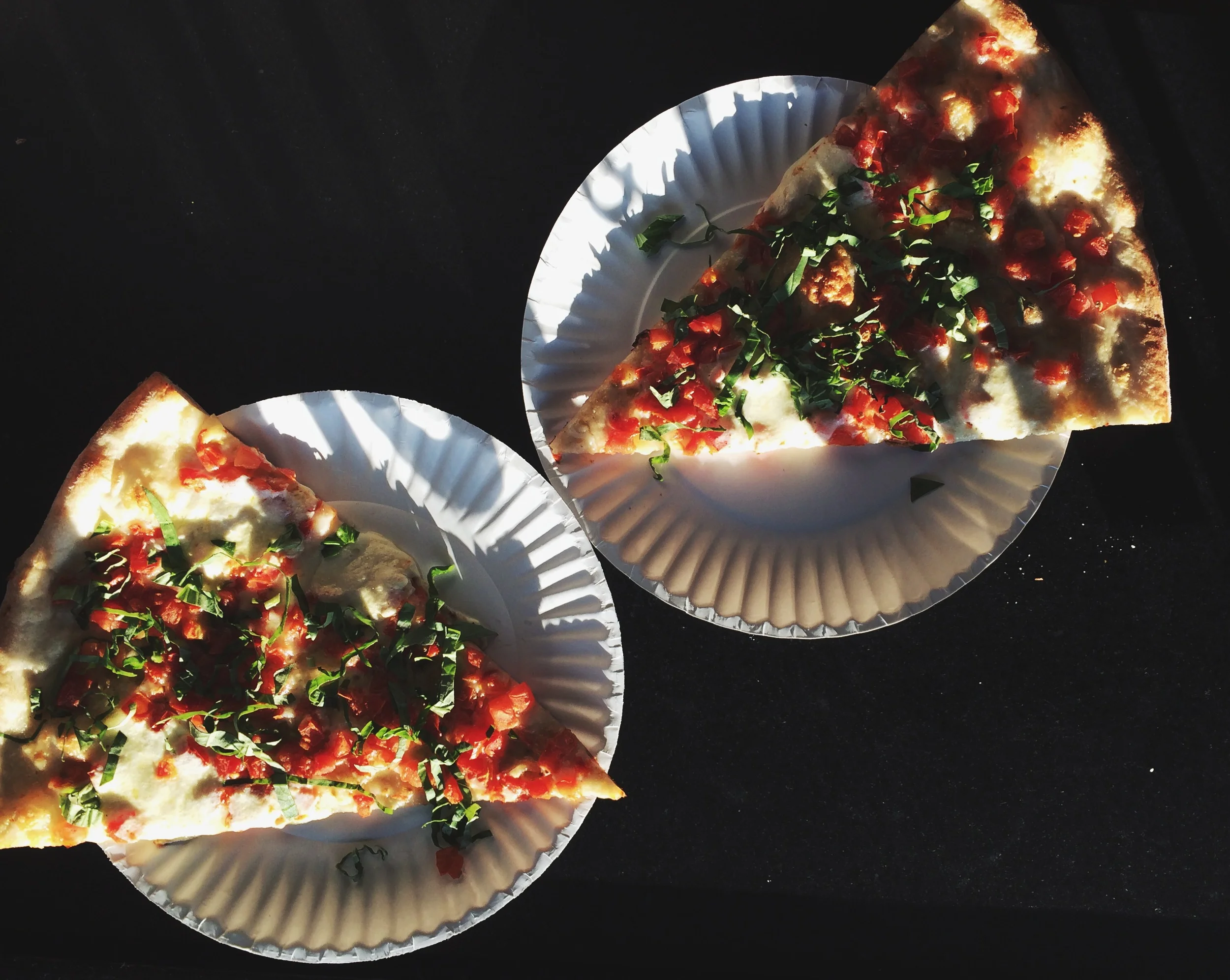 Polished off the weekend fun with some damn good pizza. 