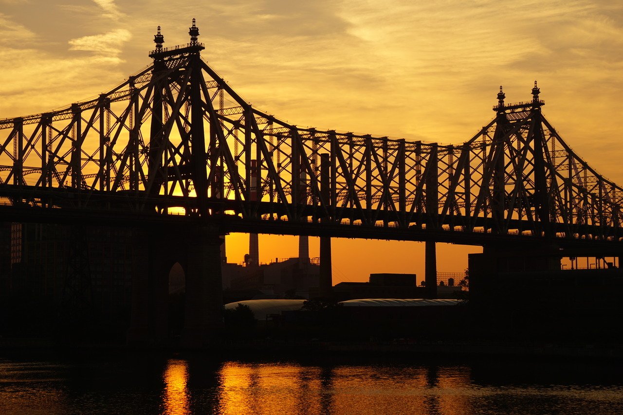 59th Street Bridge silhouette NYC.jpg