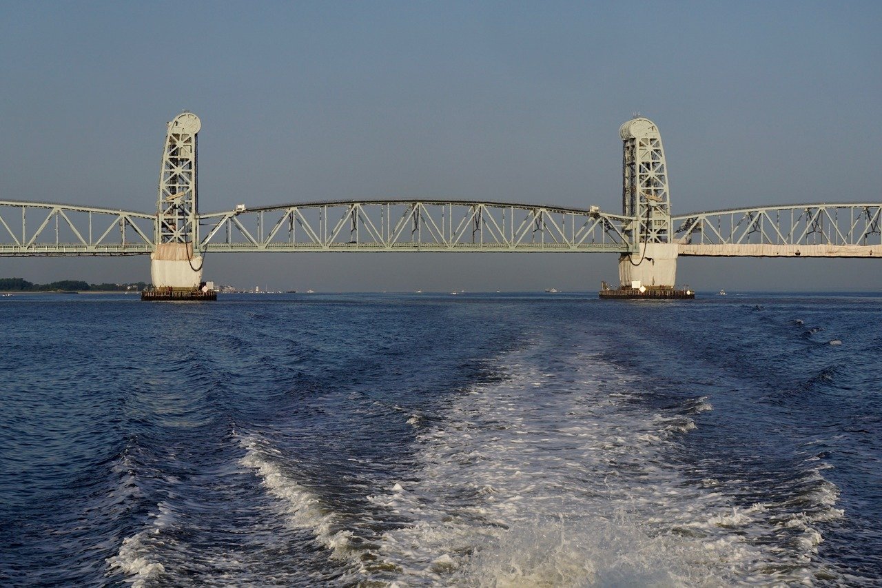 New York ferry view of Marine Parkway Bridge.jpg