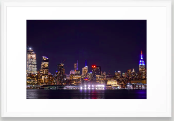 City lights business nights narrow white frame.png