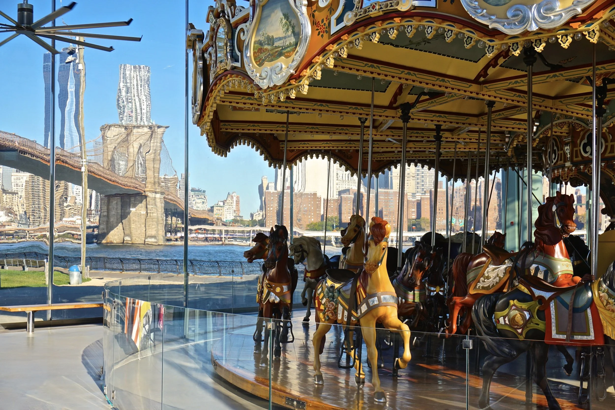 Jane's Carousel at Brooklyn Bridge Park