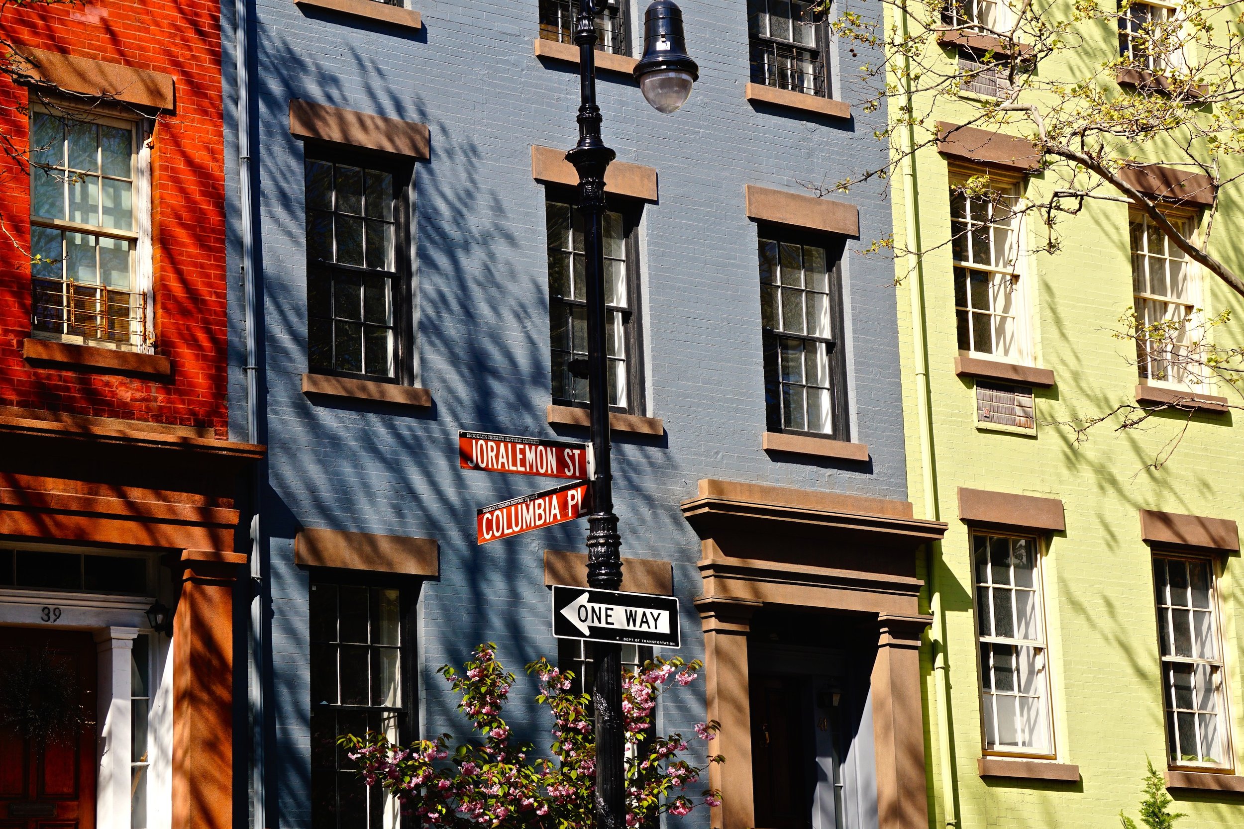 Colourful Streets of Brooklyn Heights