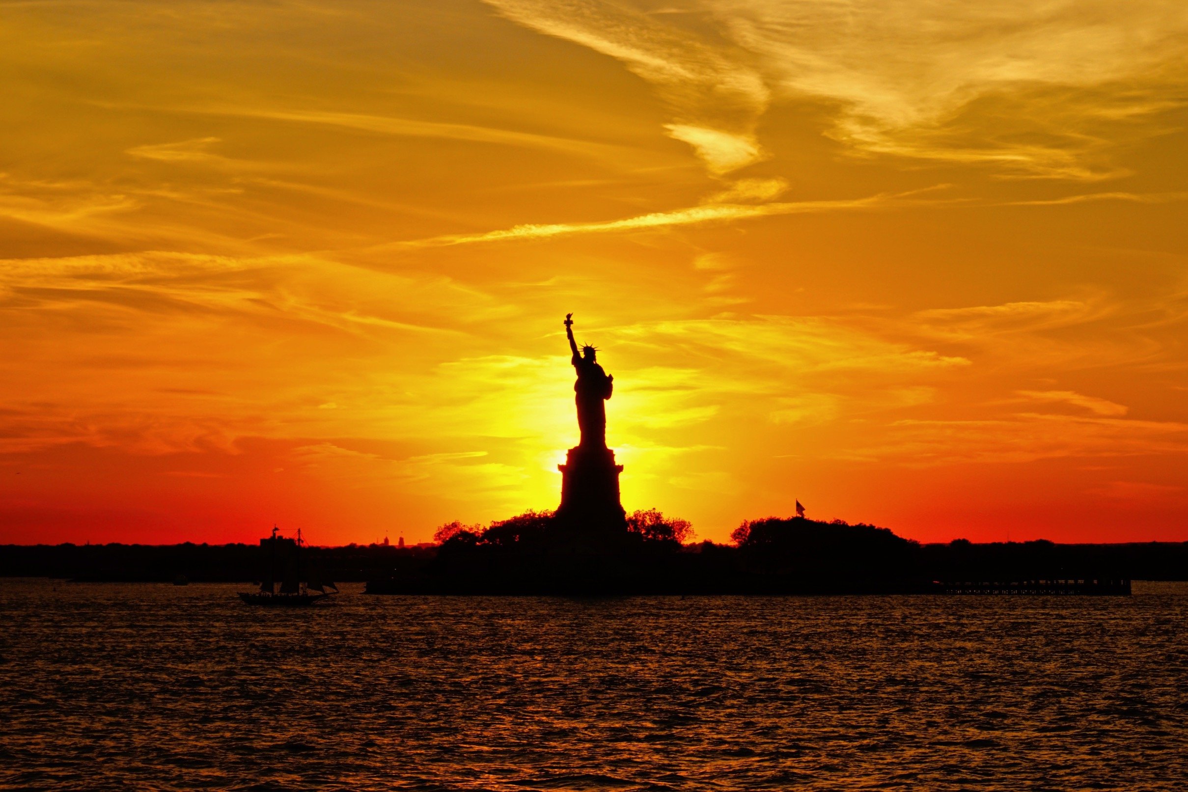 Golden Sunset for Lady Liberty.jpg