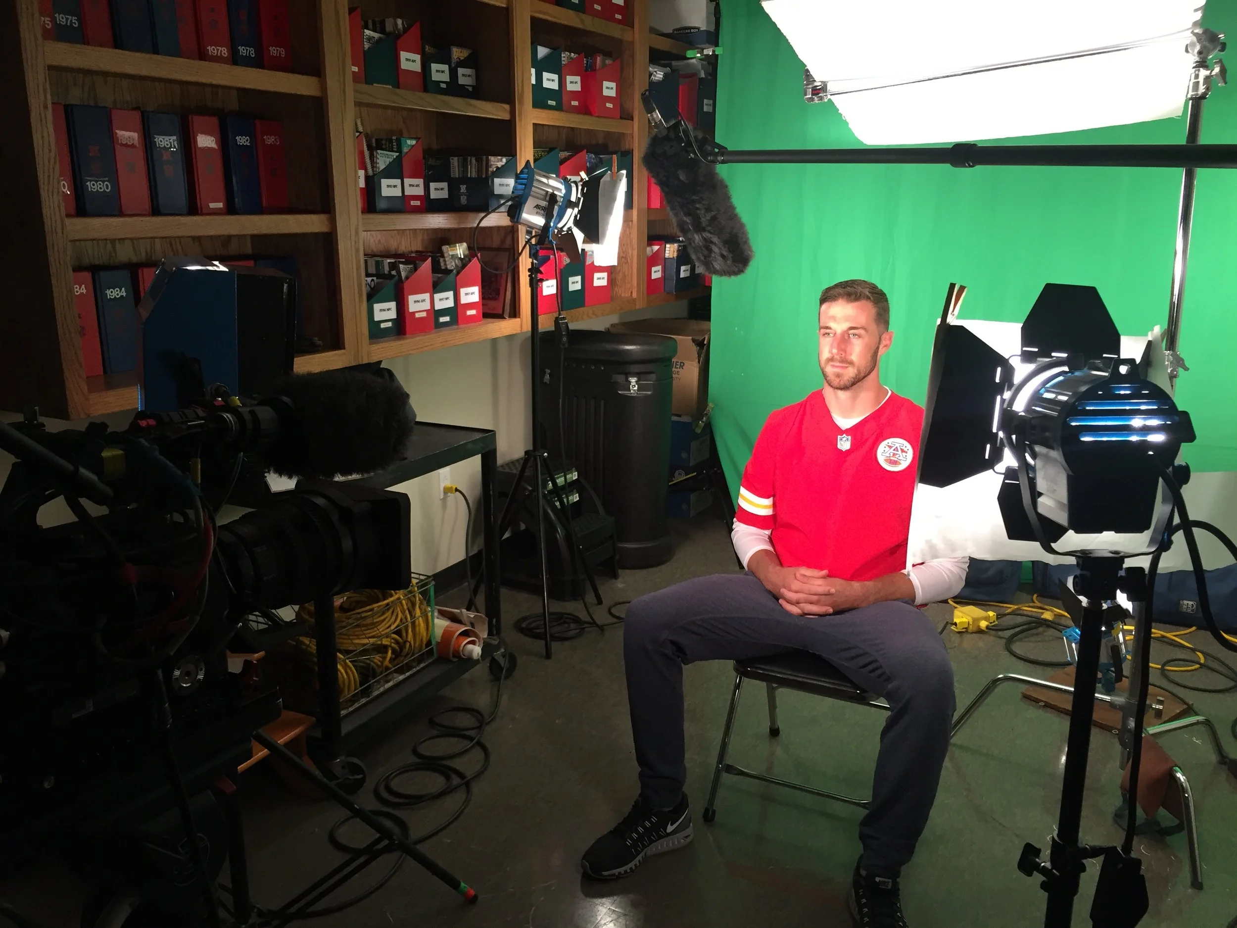 NBC SUNDAY NIGHT FOOTBALL HEAD SHOTS