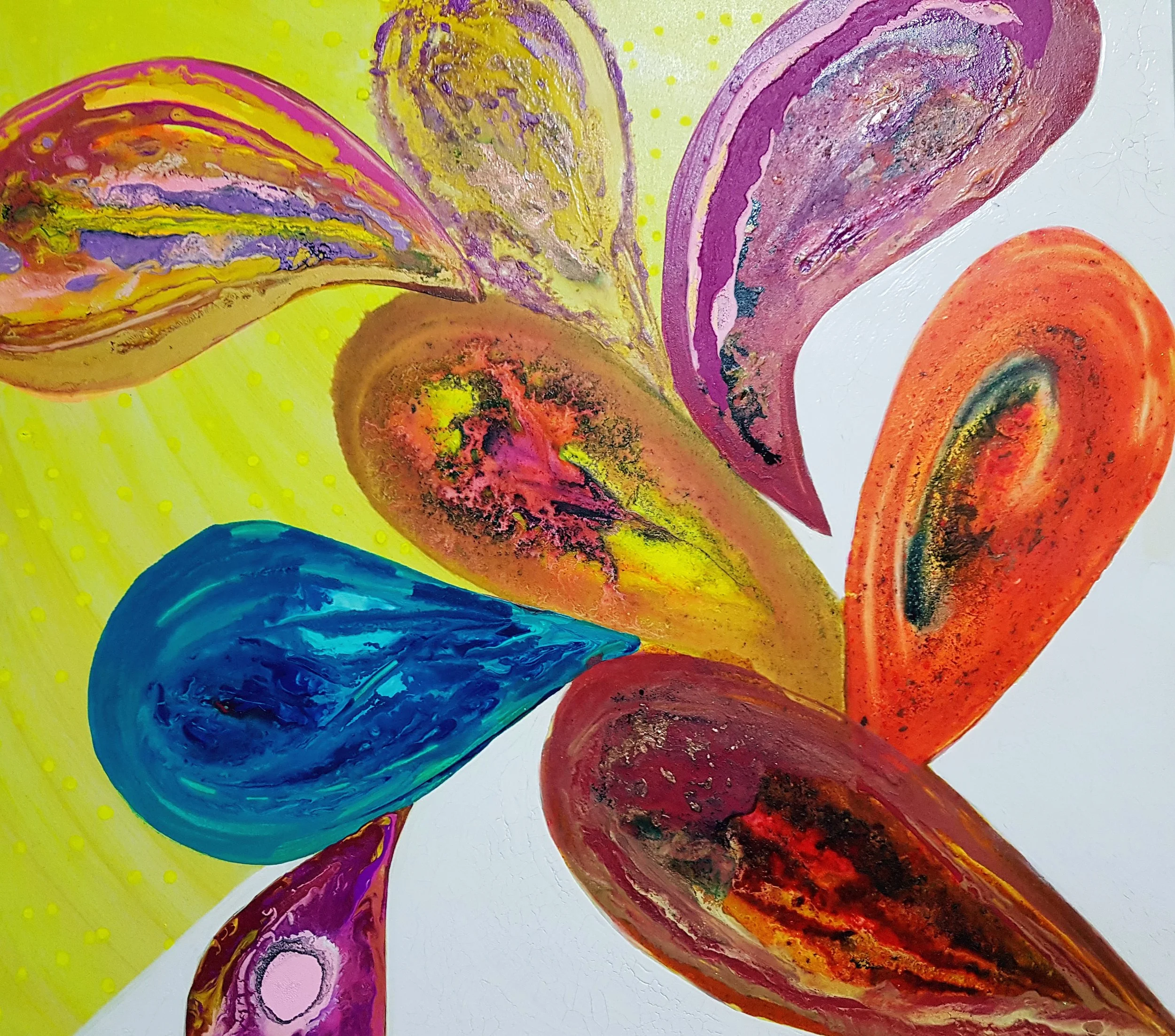 Yellow / 36x36in / $1350