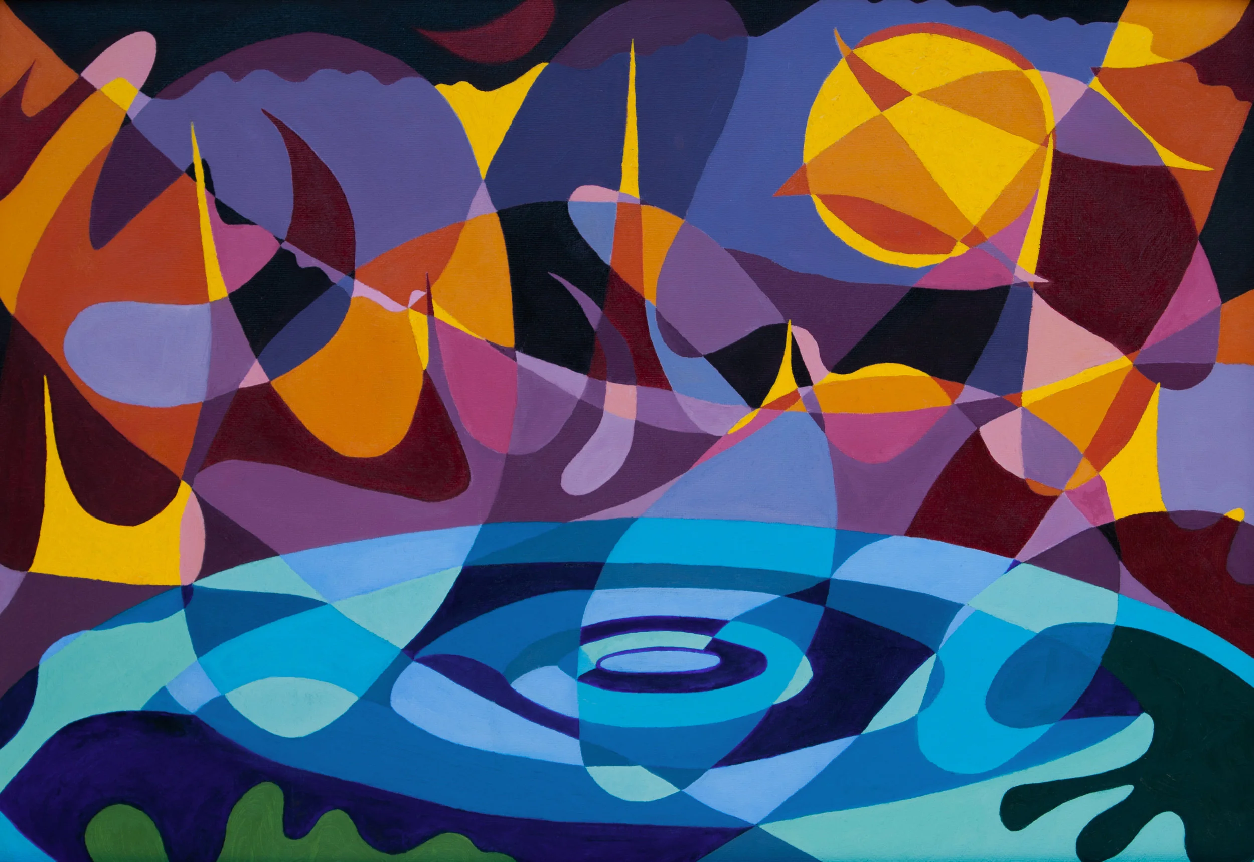 Chopin / 29x21in / framed, Oil