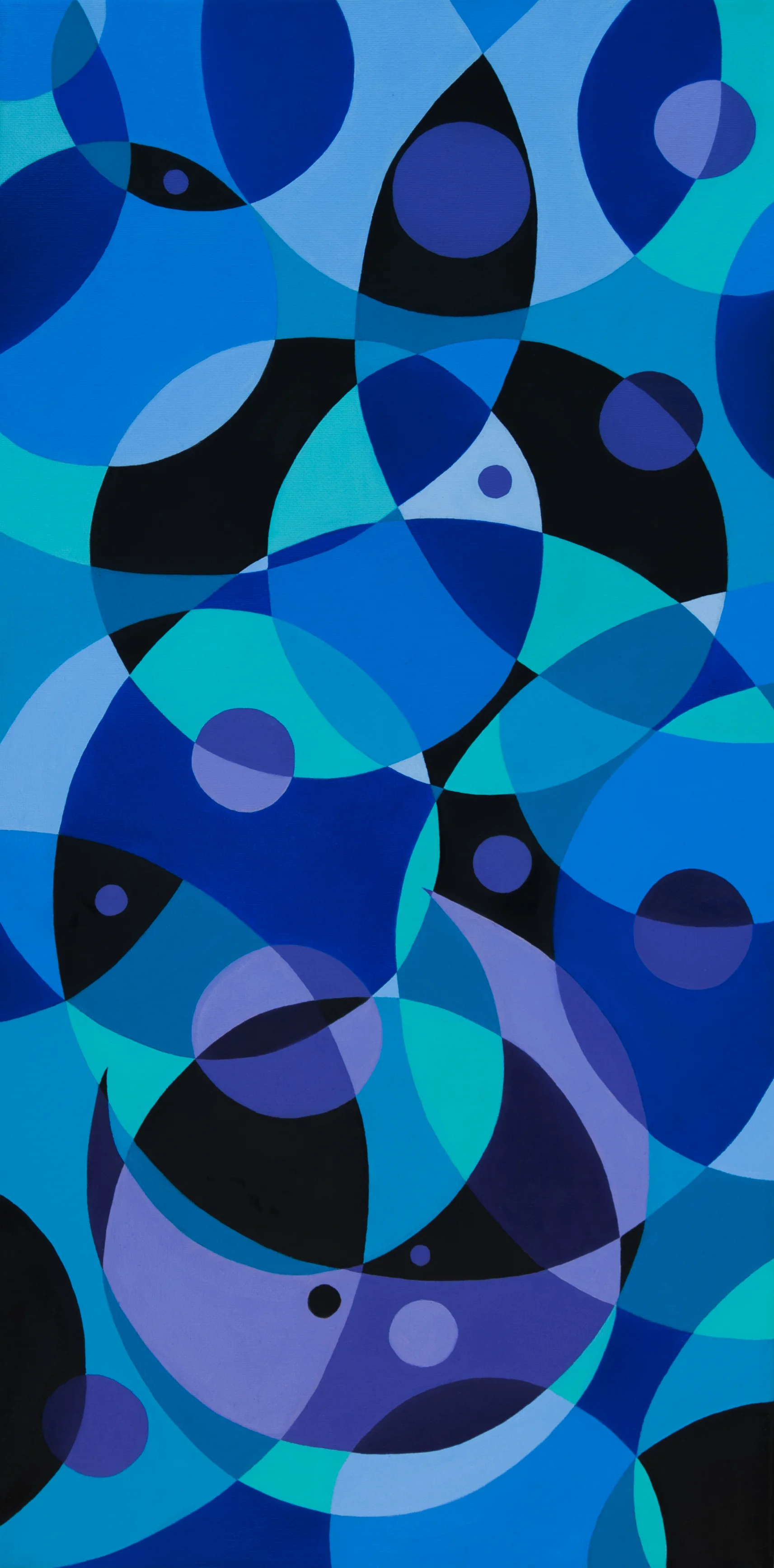 Moon / 12x24in / Oil