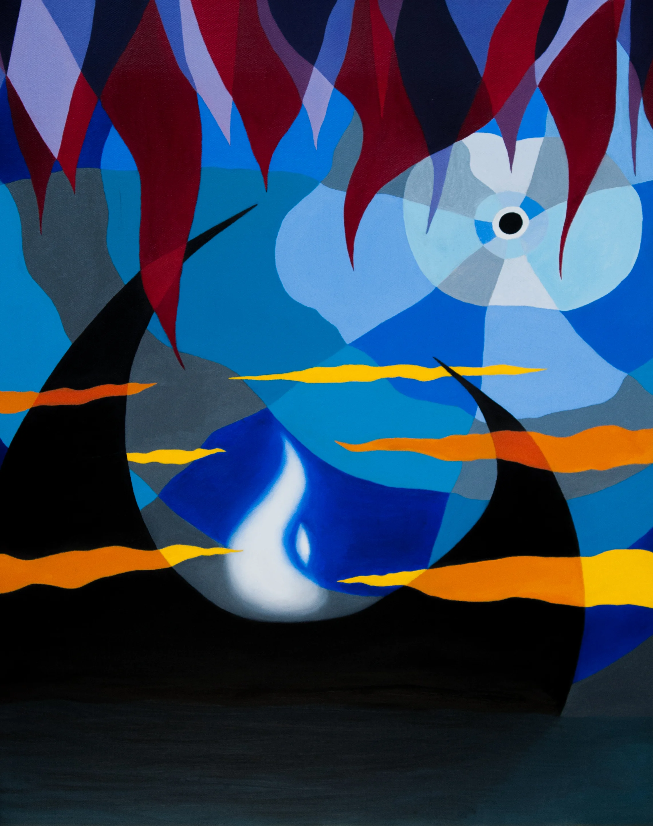 The Prettiest Star / 16x20in / Oil