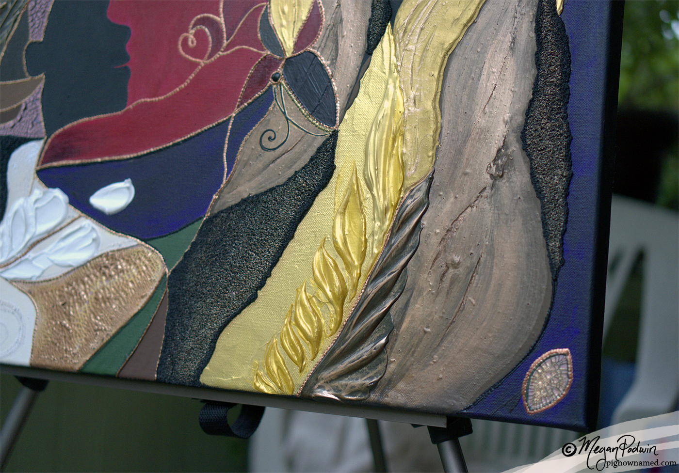 "Sylvia's Guardians" (bottom right detail)