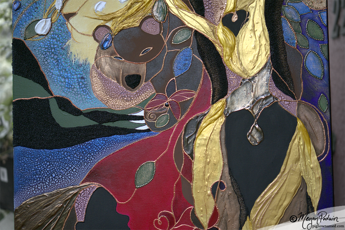"Sylvia's Guardians" (middle portion #2)