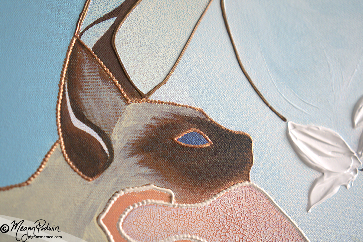 "Lillian in the Dogwoods" (detail)