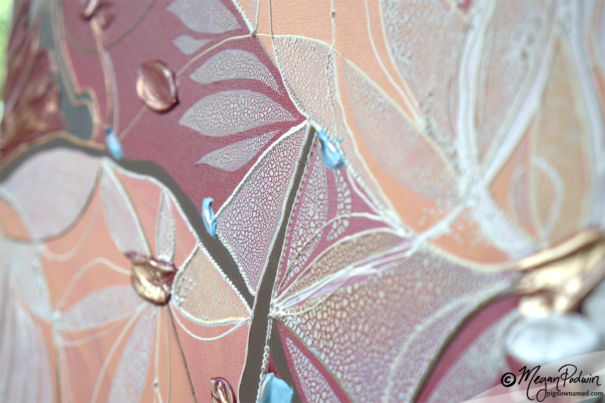 "Lillian in the Dogwoods" (detail)