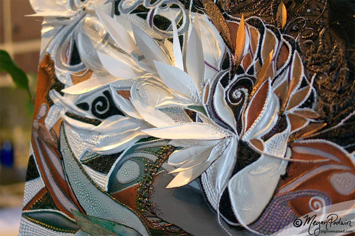 "From the Mud, You Are the Stars" (detail)