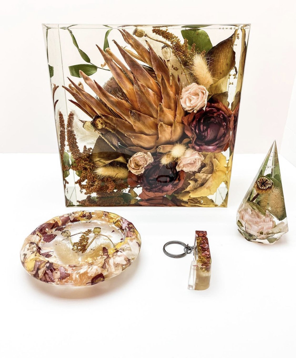  Jessica Spain’s floral preservation art from Once Upon a Bloom AL. 