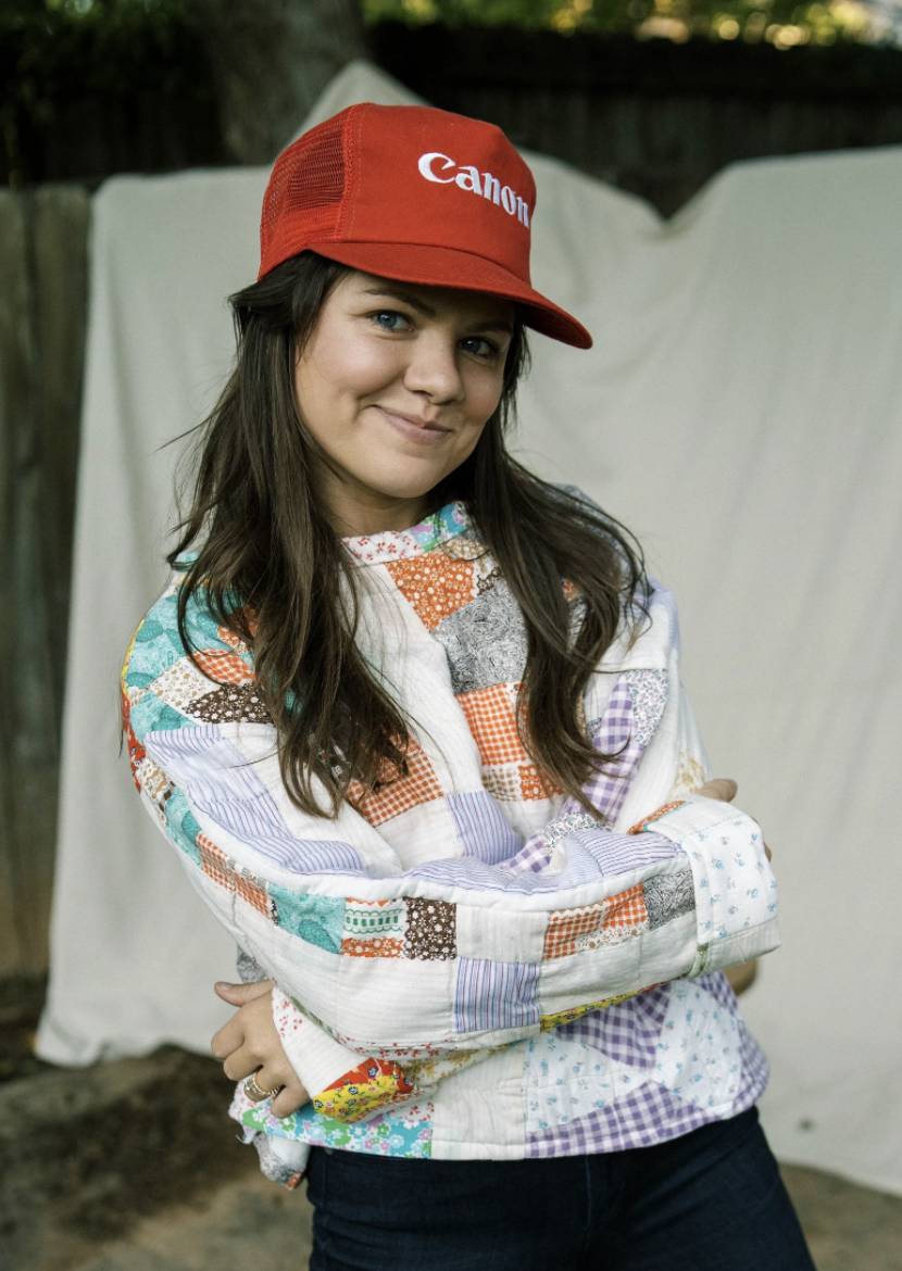  Caitlyn Ferson of Caitlyn Paige Creative shares about her vintage upcycled quilt jackets on the bustle blog. 