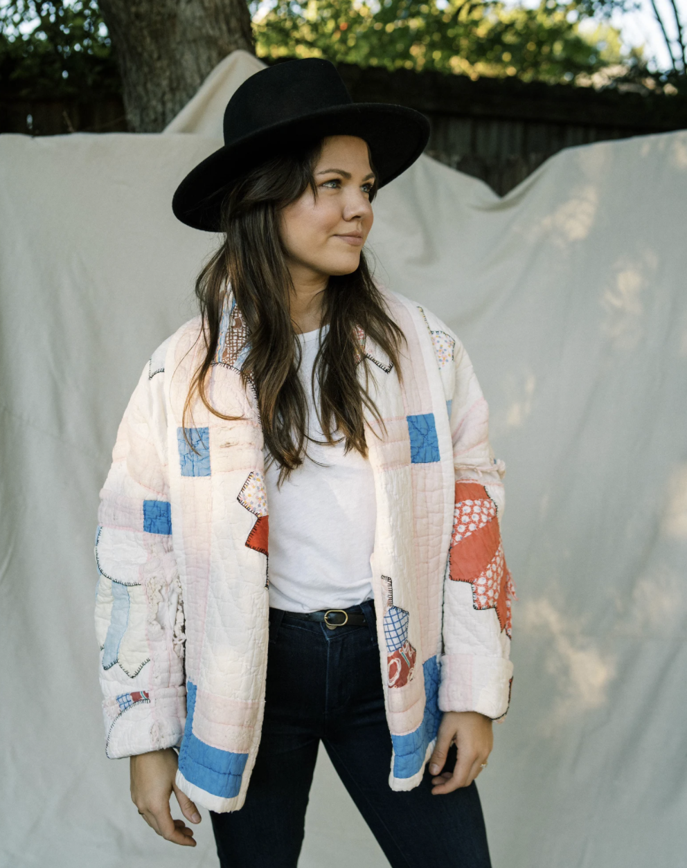  Caitlyn Ferson of Caitlyn Paige Creative shares about her vintage upcycled quilt jackets on the bustle blog. 