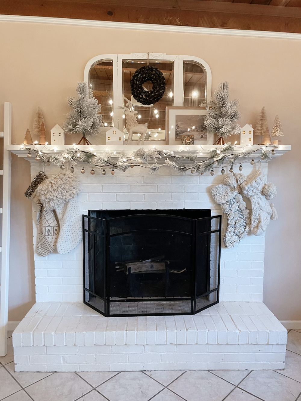  Claire Jackson of Birmingham, Alabama gives her crafting tips and tricks for the best holiday mantle. 