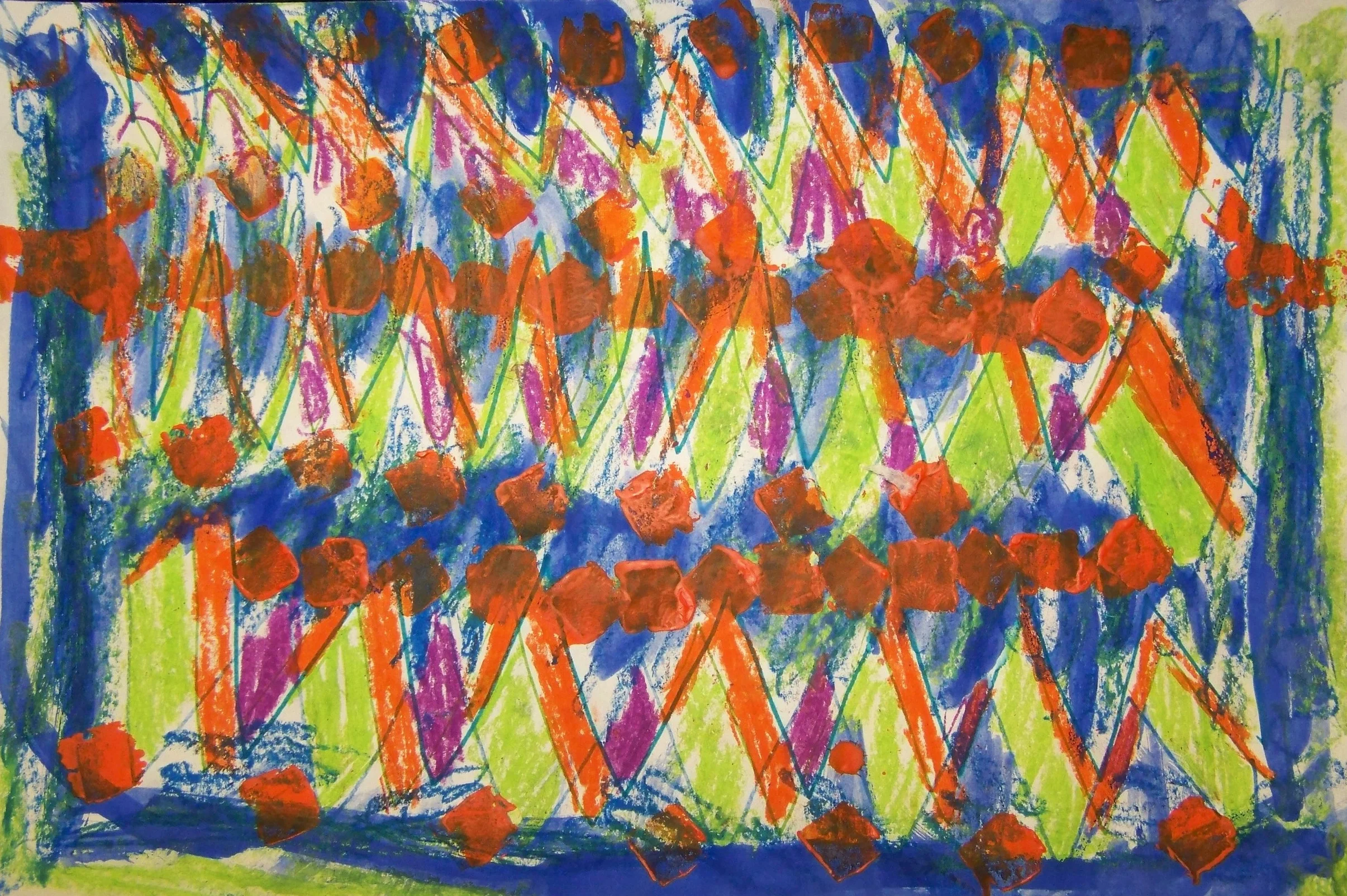 Rhythm Paintings Elizabeth's Class 2013 004.JPG