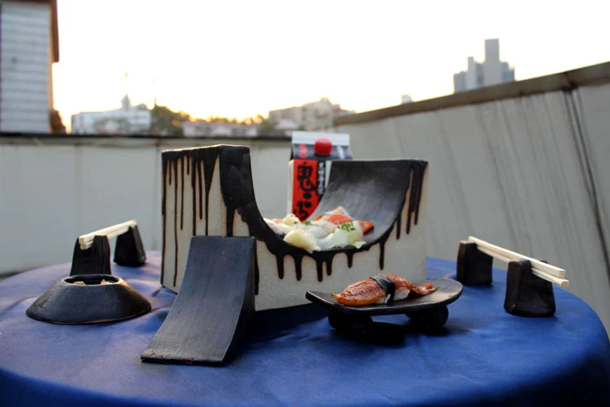 Sushi Skate park dining set