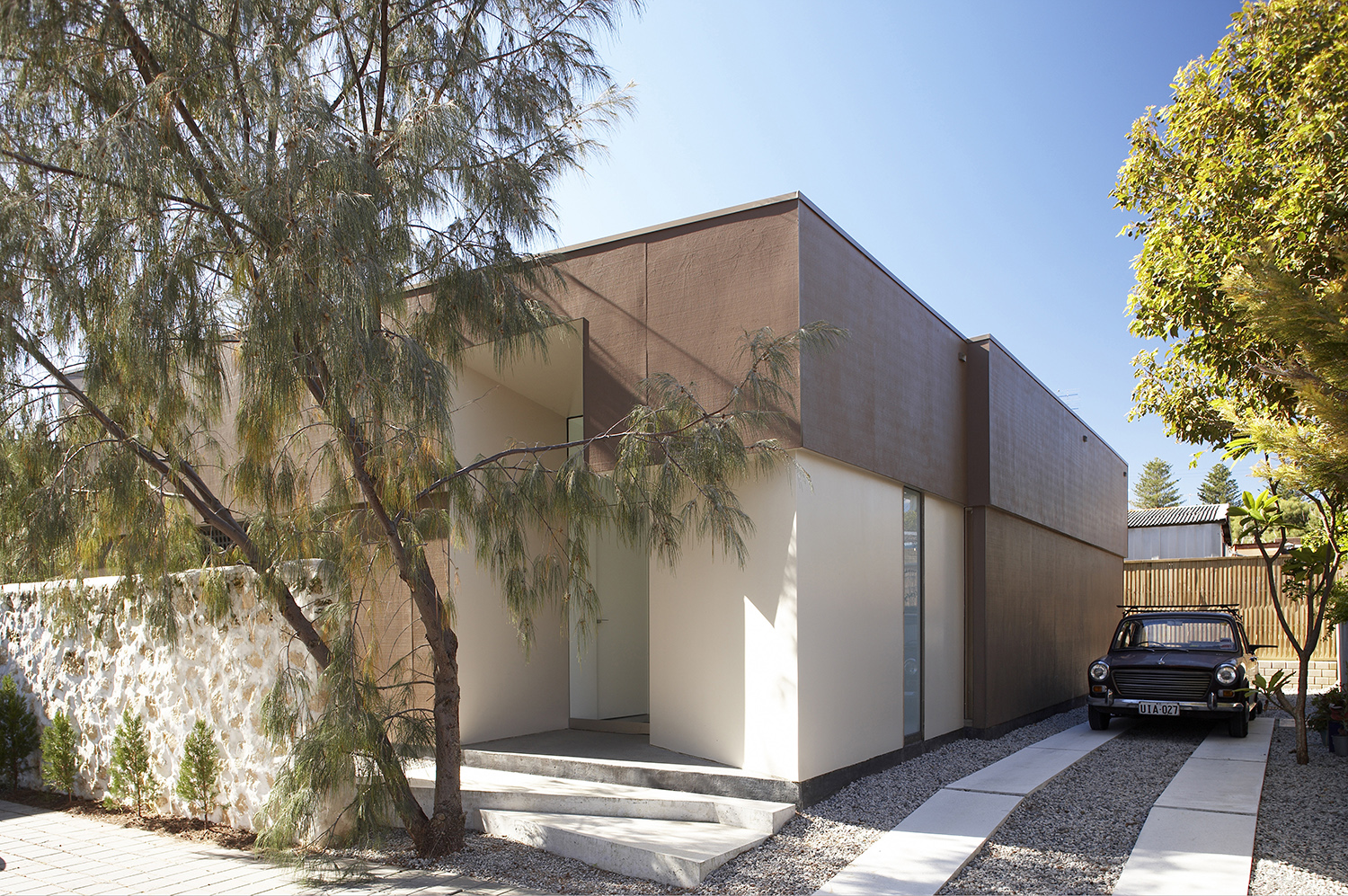 modest house on a small 225sqm. site