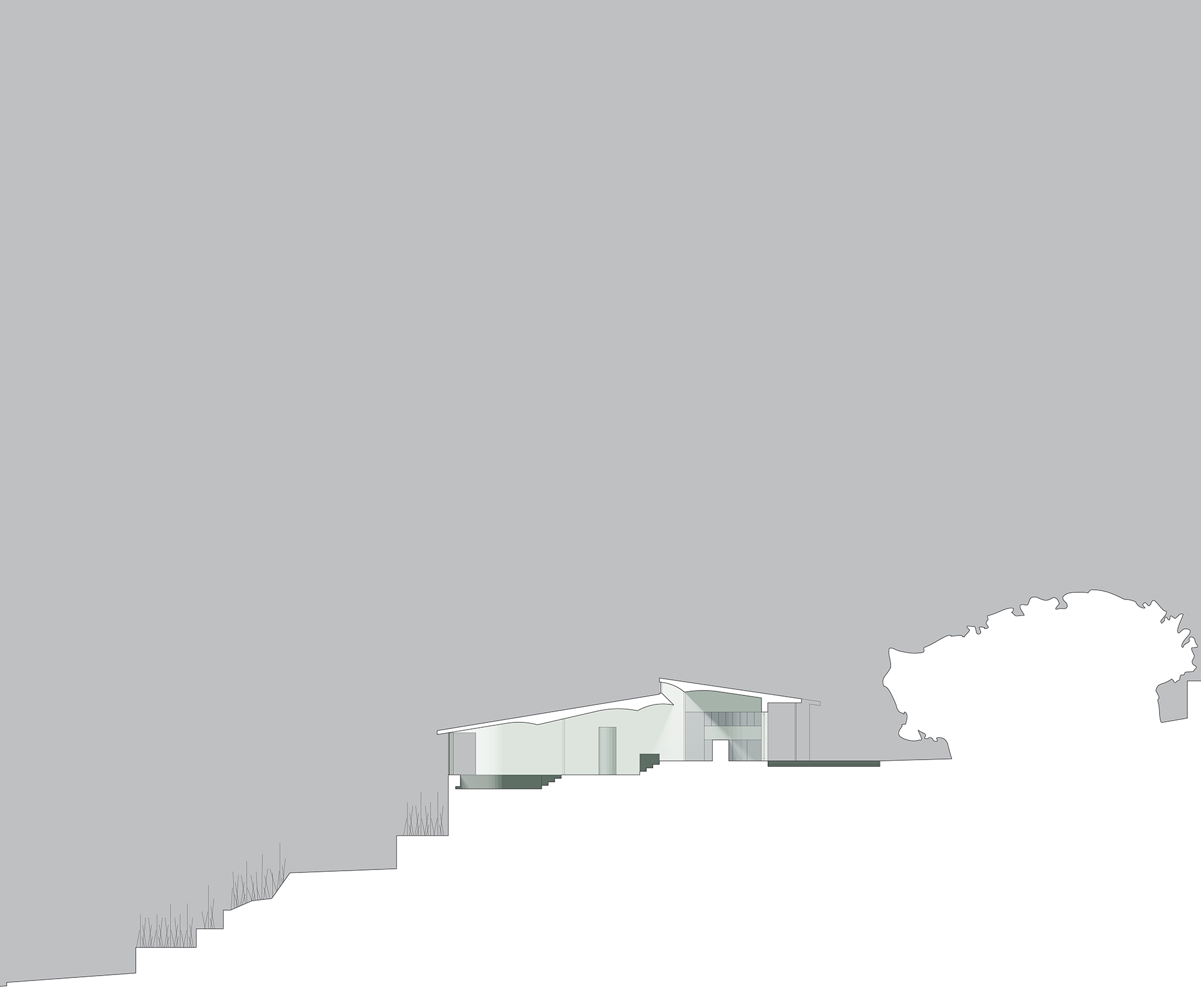 section with 'cloud' ceiling