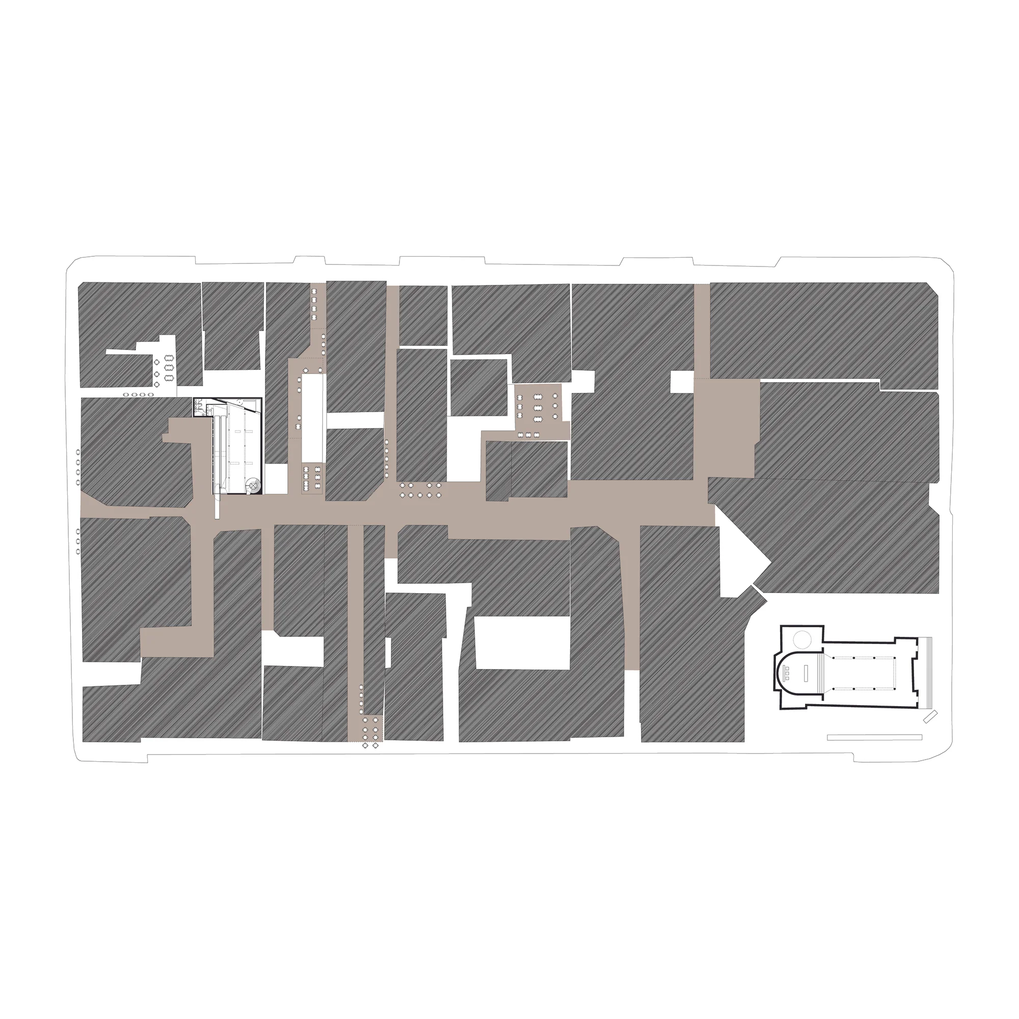 located within wolf lane as a memorable city room