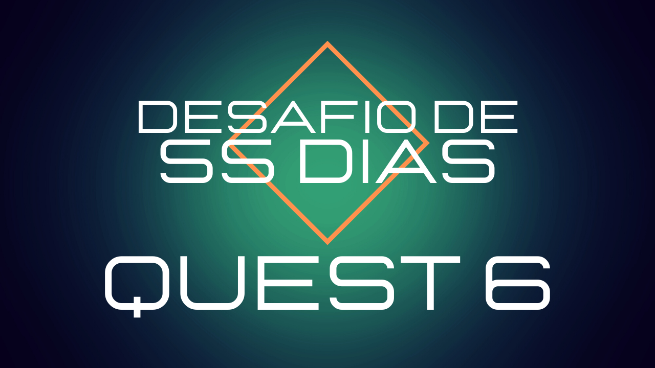 Quest 6: THE PROPOSAL