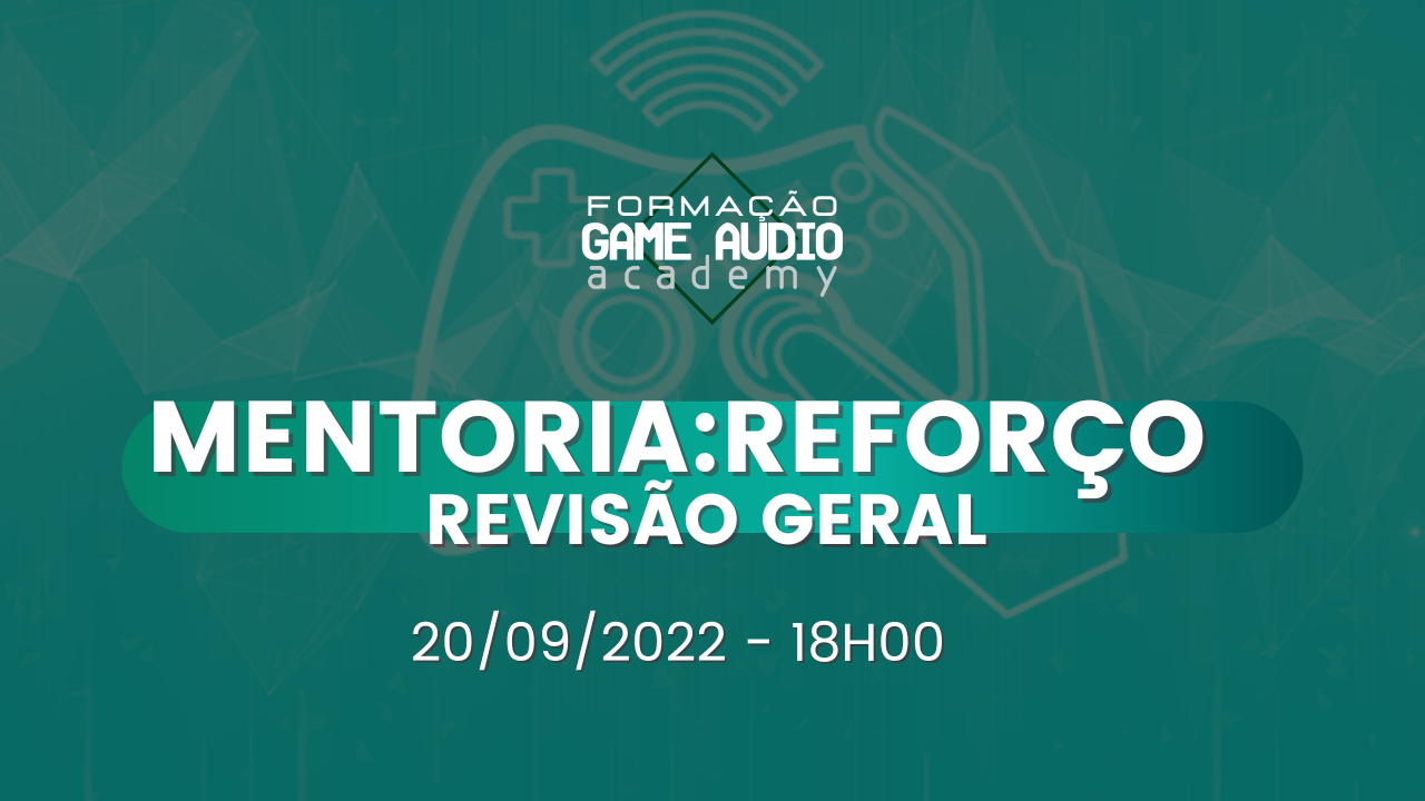 Mentoria #13 - Temática -  Mentoria Revisão Geral -  Turma 2 -  20/09  - 18h00 