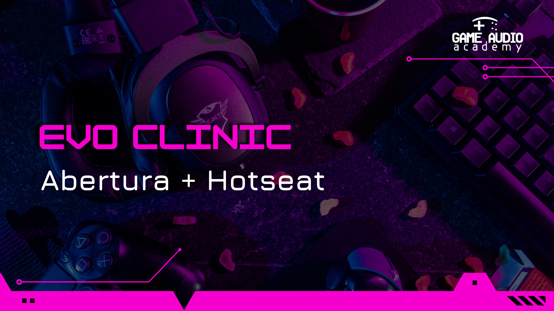 EVO Clinic abertura e hotseats  Turma 2 -  01/11  - 18h00  