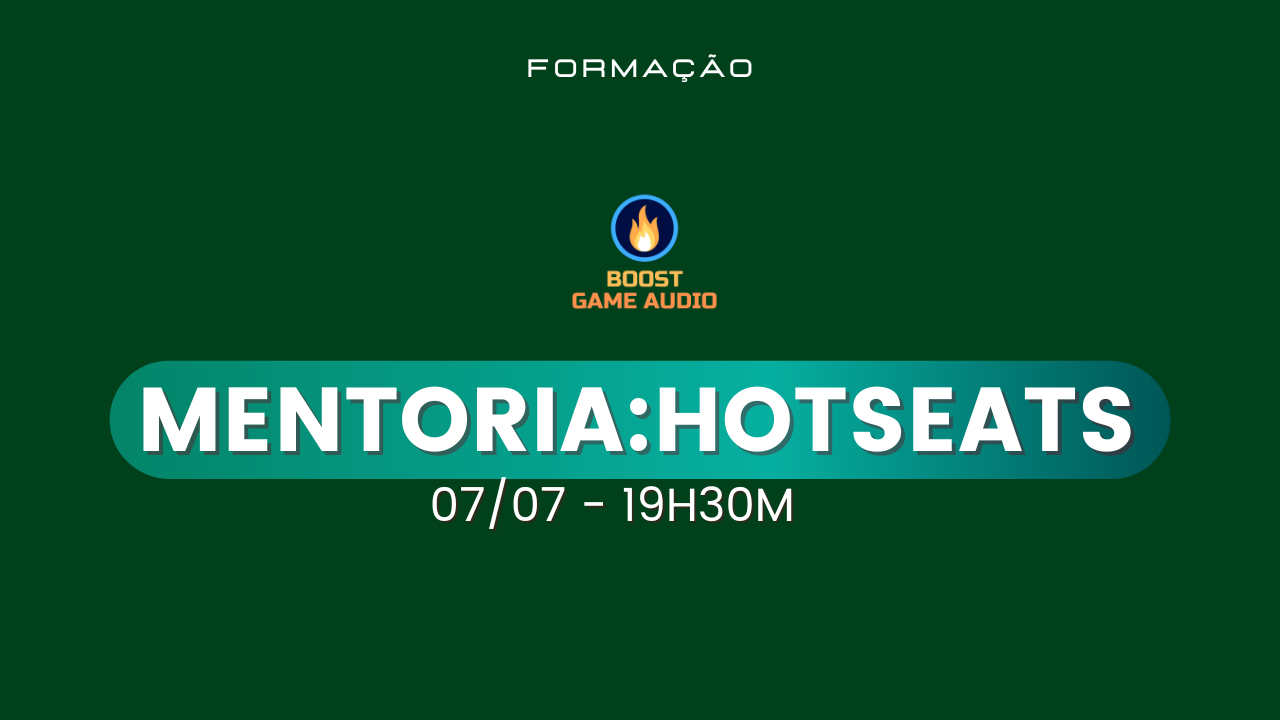 Mentoria#16 (17) -  Hotseat - Turma Boost 2023  -  07/07 - 19h30    