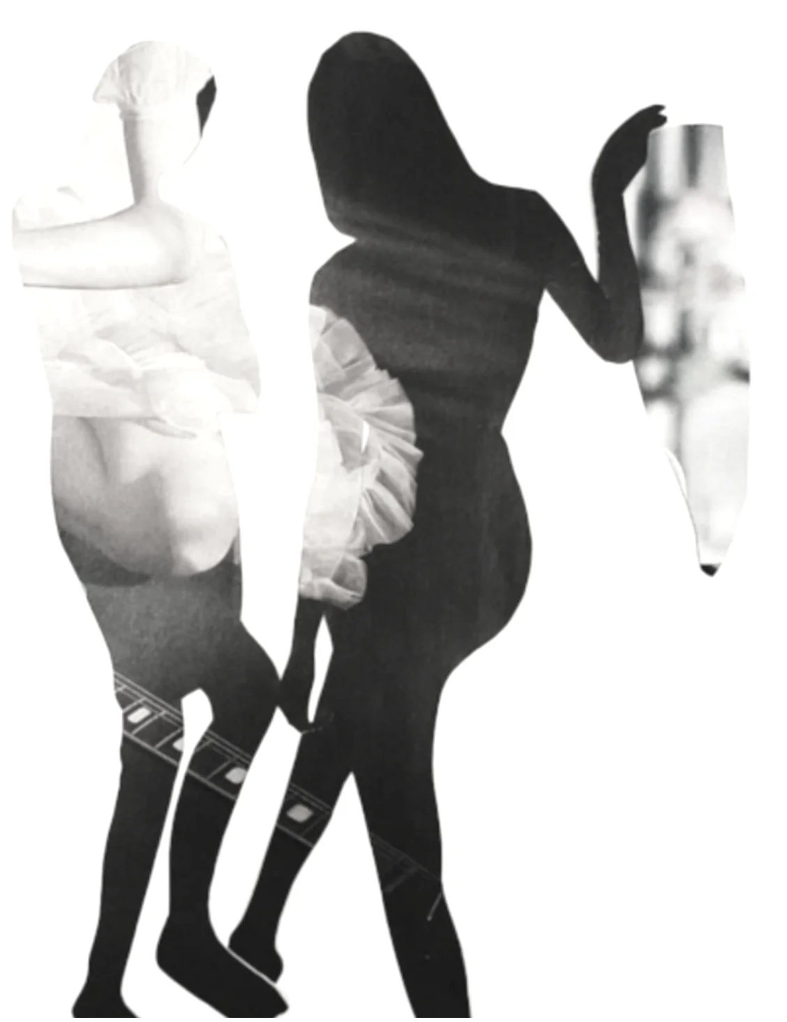 COLLAGE ON PAPER BY AMY JO DIAZ