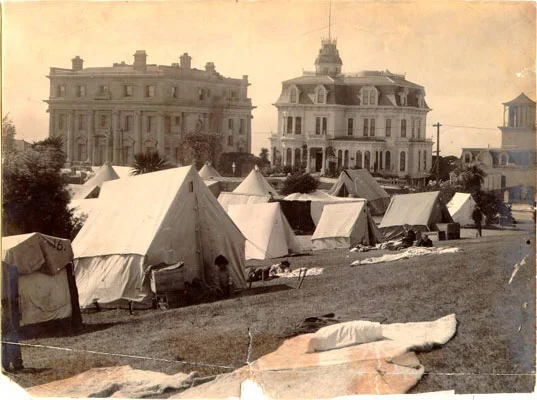 1906 Refugee Camp Lafayette Park