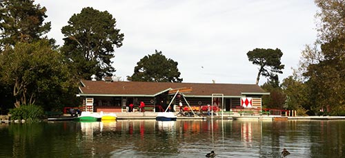 The Stow Lake Boathouse